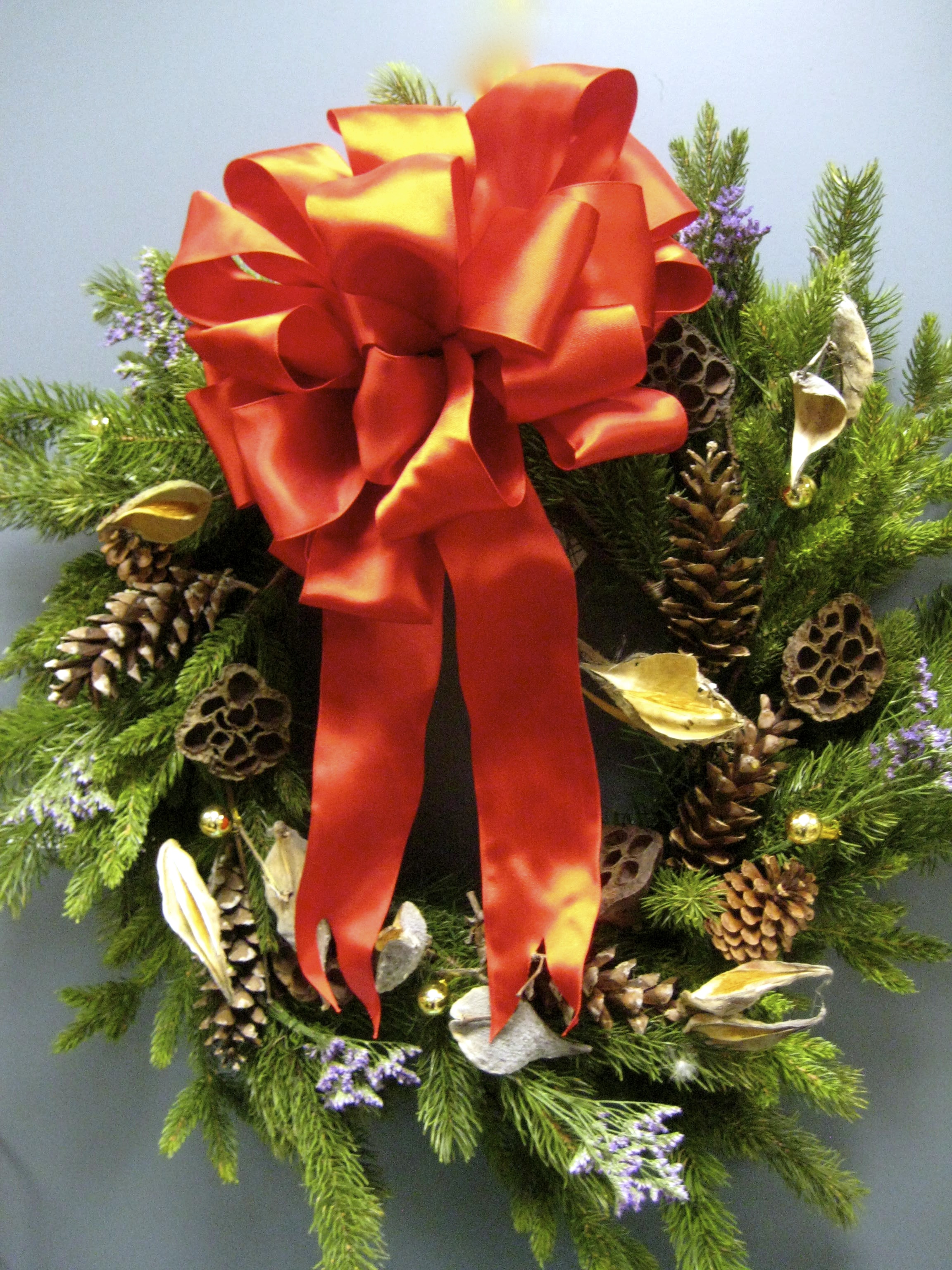 Wreath of the Day – The Birds Had It