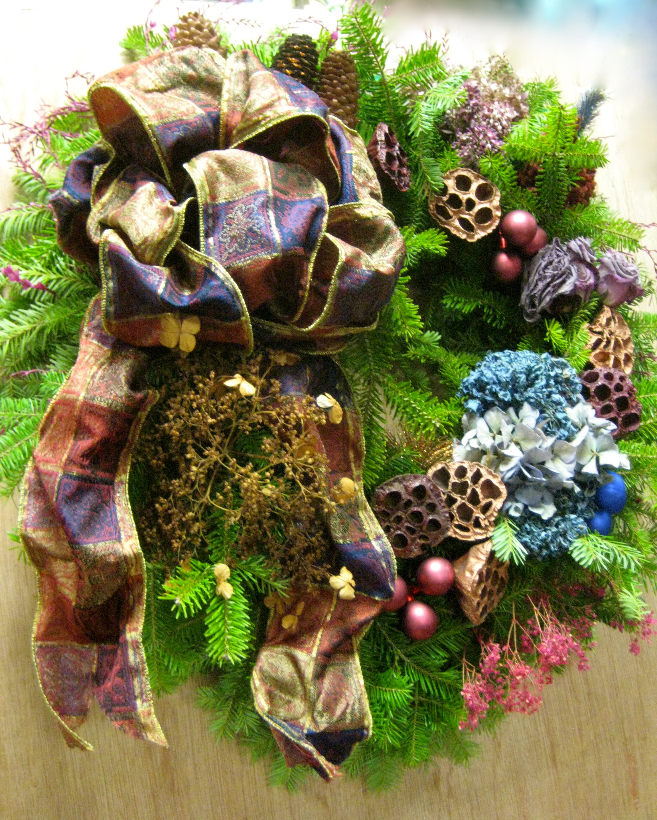 Wreath of the Day – Floral Fantasy