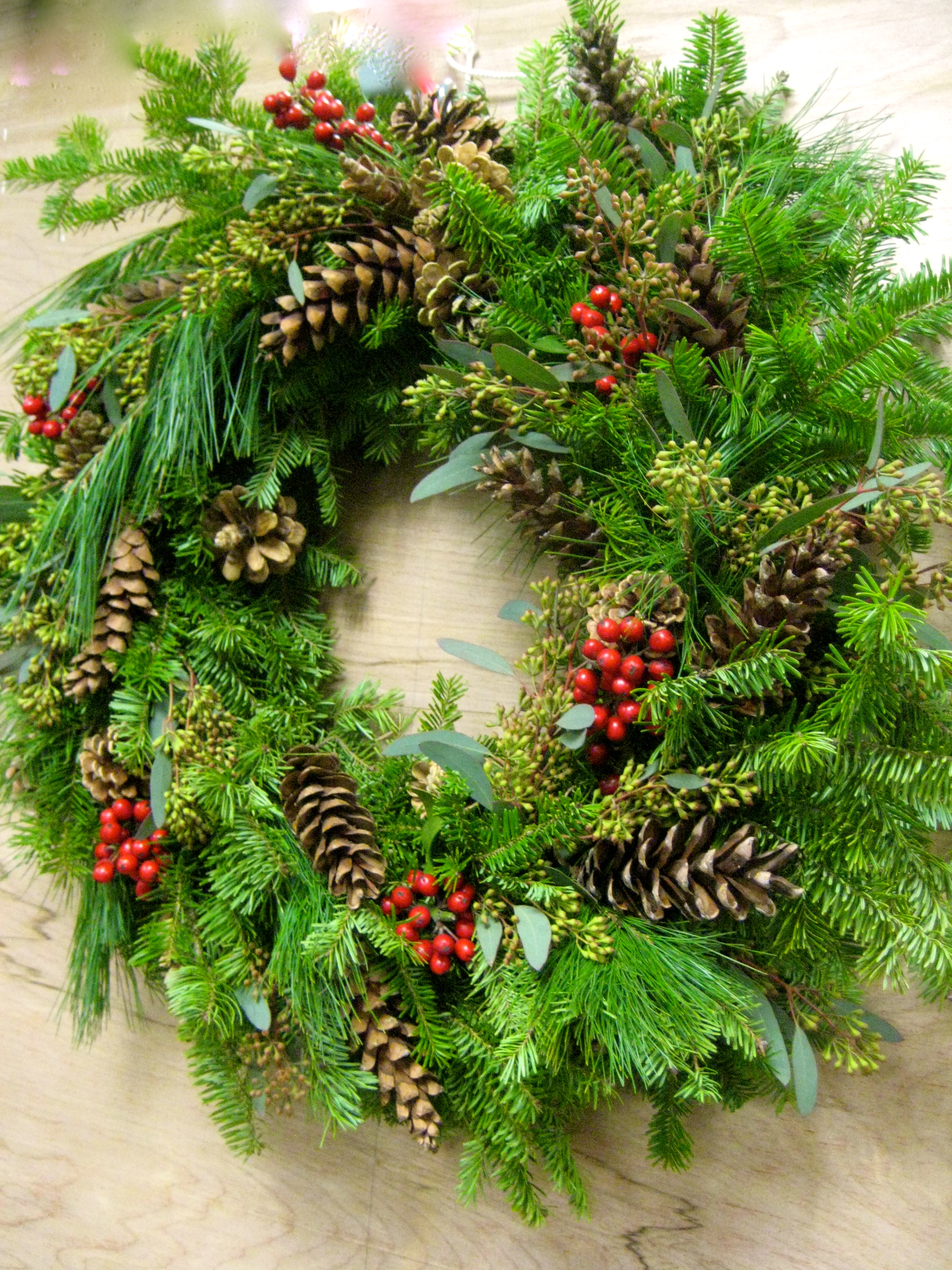 Saturday, November 29 and Sunday, November 30, 1:00 pm – 4:00 pm, or Sunday, November 30, 9:00 am – 12:00 noon – Gardener’s Wreath Workshops