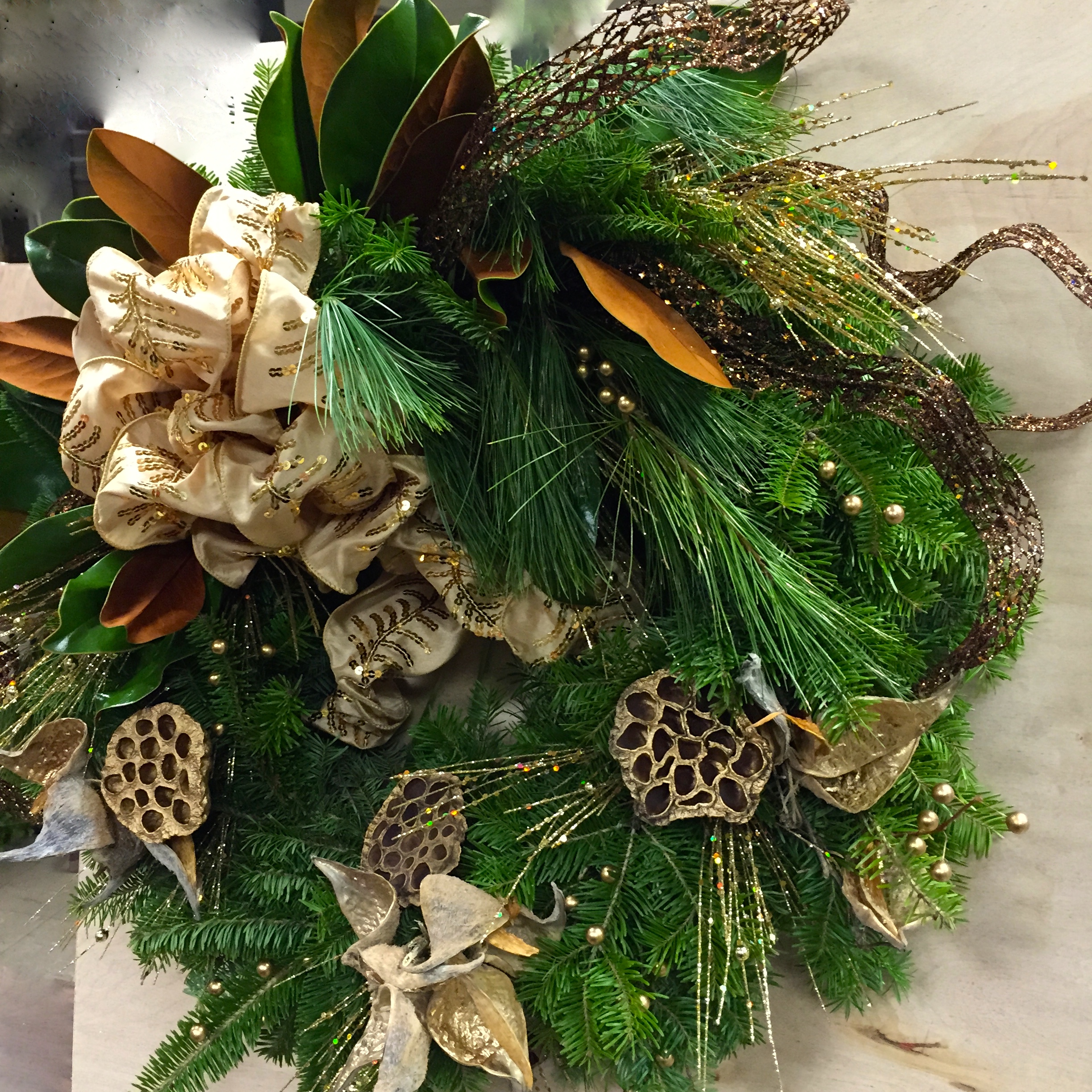 Wreath of the Day – Smaller is Better
