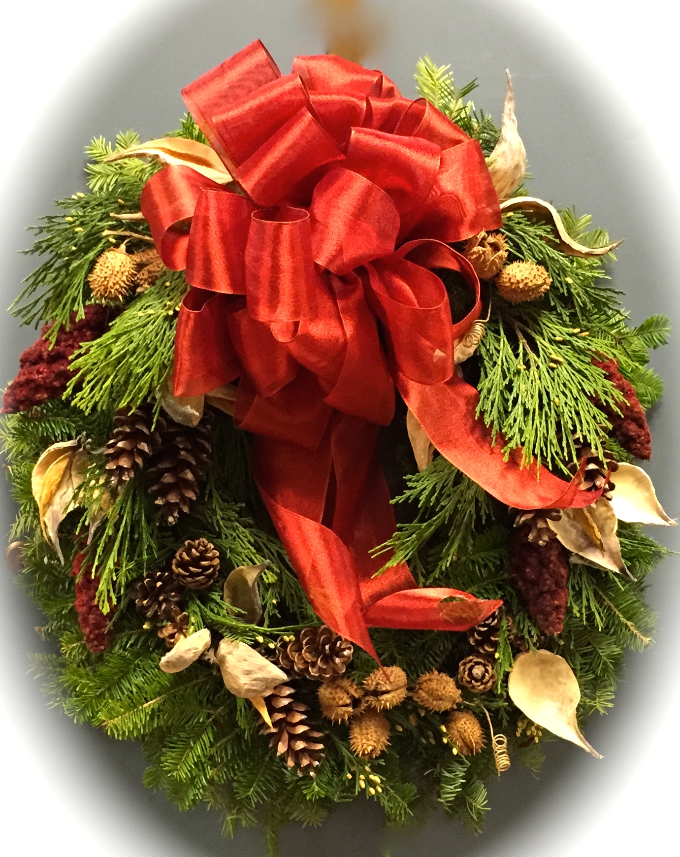 Wreath of the Day – Merry Christmas