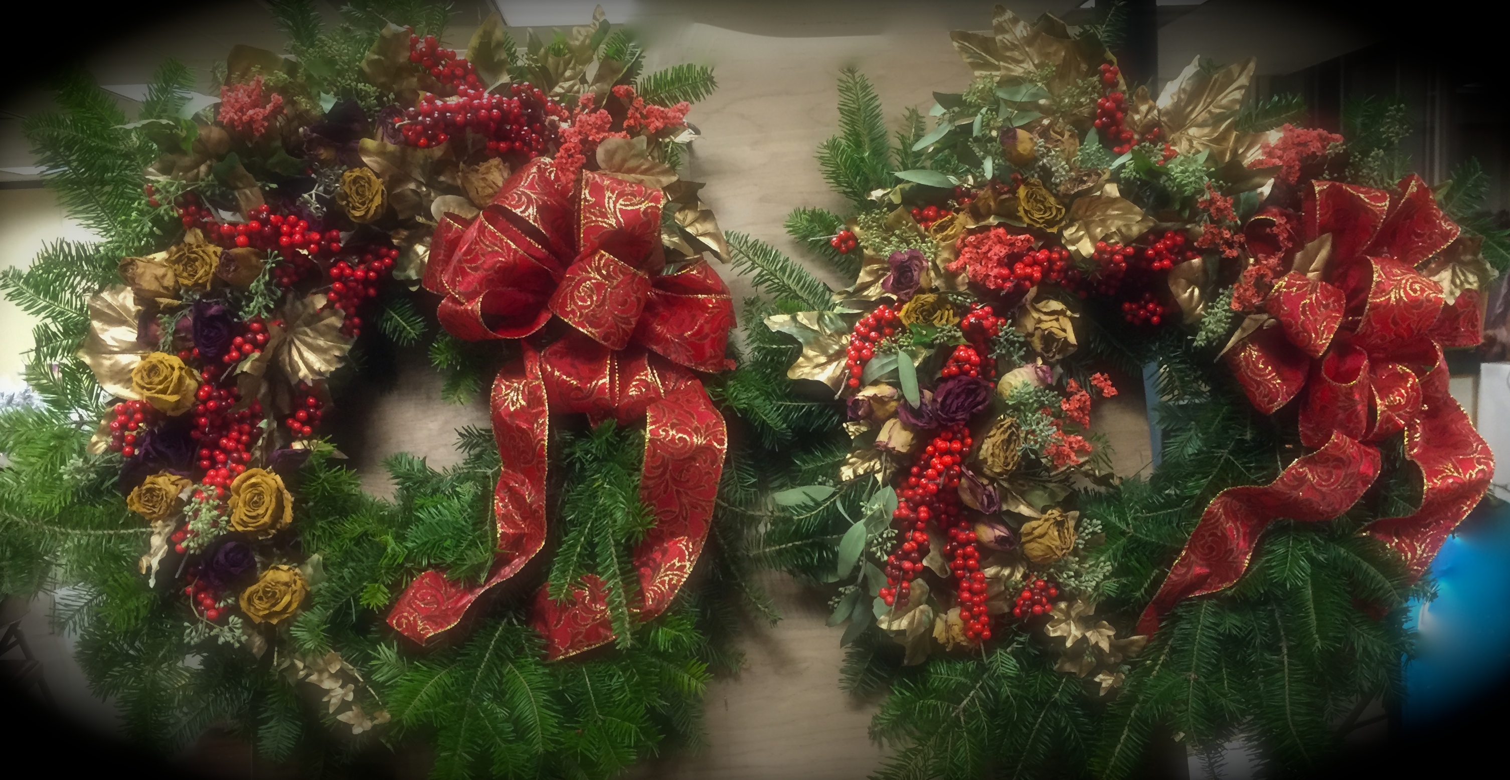 Wreath of the Day – The Yellow Rose of Texas