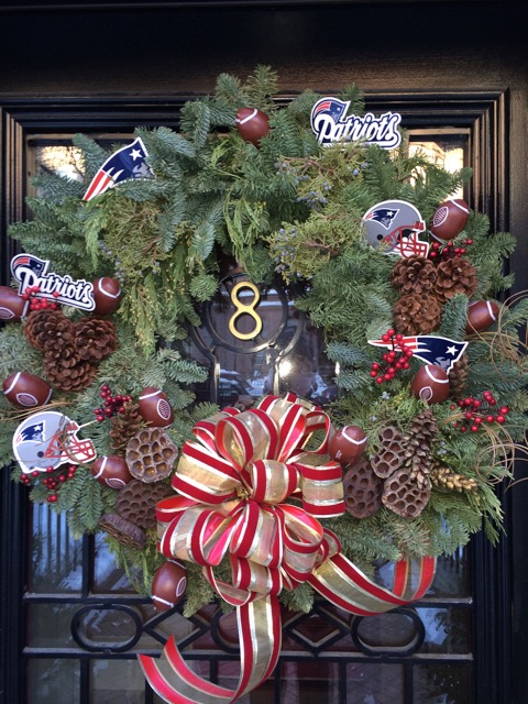 Wreath of the Day – Superbowl Sunday