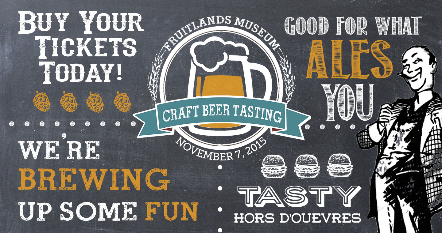 Saturday, November 7, 3:00 pm – 5:00 pm – Fruitlands Museum Craft Beer Tasting