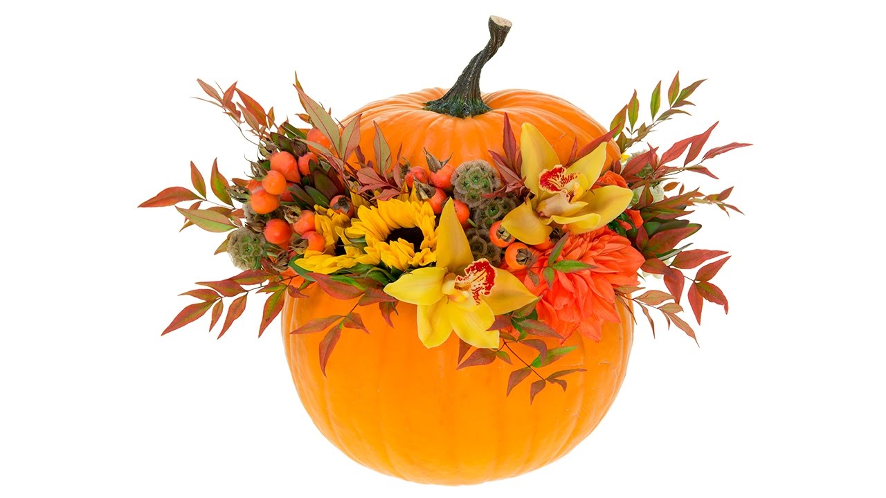 Monday, November 19, 6:00 pm – 8:00 pm – Thanksgiving Pumpkin Flower Arranging – CANCELLED