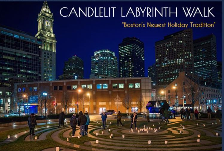 Sunday, December 13, 4:00 pm – Candlelit Labyrinth Virtual Walk in Peace & Harmony